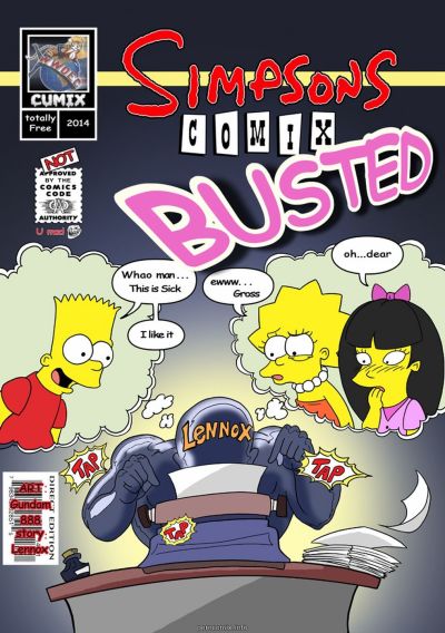 Simpsons busted