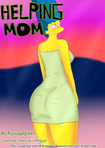 Simpsons ajudar mom